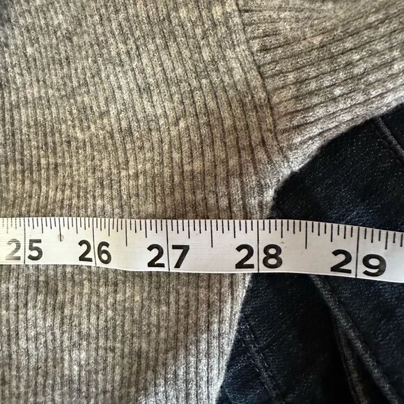 Style & Co. Mixed-Rib Tunic Sweater. Gray/white blend. Women’s Size XXL. - Picture 5 of 7